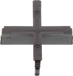 CONTA-CLIP KDS-Inlay 4 BK Kabeldoorvoering Polyamide 6.6 Zwart 5 stuk(s)