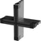 CONTA-CLIP KDS-Inlay 4 BK Kabeldoorvoering Polyamide 6.6 Zwart 5 stuk(s)
