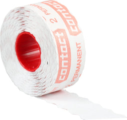 Contact Etiket | papier | permanent | 26x12mm | wit | 18 rol