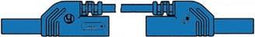 CONTACT PROTECTED INJECTION-MOULDED MEASURING LEAD 4mm 25cm / BLUE (MLB-SH/WS 25/1) (HM0421S25A)
