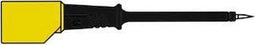 CONTACT-PROTECTED TEST PROBE 4mm WITH SLENDER STAINLESS STEEL TIP / BLACK (PRÜF 2S) (HM5401)