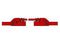 CONTACTBESCHERMDE MEETLEIDING 4mm 100cm / ROOD (MLB-SH/WS 100/1)