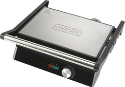 Contactgrill - Paninigrill en Tosti ijzer - Anti-aanbaklaag - Zwevend deksel - Grillapparaat - RVS - BPA vrij