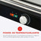 Contactgrill - Paninigrill en Tosti ijzer - Anti-aanbaklaag - Zwevend deksel - Grillapparaat - RVS - BPA vrij