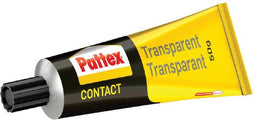 Contactlijm Pattex transparant tube 50gram op blister | 12 stuks