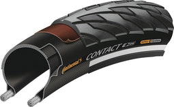 Continental Buitenband Contact 28 X 1 5/8 X 1 1/8 (28-622) Rs Zwart