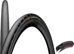Continental Buitenband Ultra Sport II 23 mm Vouwband Zwart/Roze