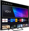 CONTINENTAL EDISON - CELED43SVQLD24B7 - QLED UHD 4K TV - 43'' (109cm) - Smart Vidaa - Wifi Bluetooth - 3xHDMI - 2xUSB - Zwart