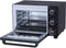 CONTINENTAL EDISON CEMF22B - Elektrische mini-oven 22L zwart - 1300W - Draaispit, Natuurlijke convectie