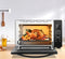 Continental Edison CEMF45DIG - Electric Minifour 45L Black - 2000W - Rotissoire, Natural Convectie