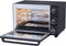 CONTINENTAL EDISON CEMF46B3 - Elektrische mini-oven 46L zwart - 1800W - Draaispit, Natuurlijke convectie
