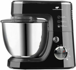 CONTINENTAL EDISON CERP800B Pastry Processor - 800W - Zwart