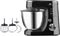 CONTINENTAL EDISON CERP800B Pastry Processor - 800W - Zwart