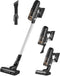 CONTINENTAL EDISON Cevc120b draadloze steelstofzuiger - 2 in 1 - 120 W - zwart en grijs