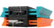 Contourmeter - 12 x 25 cm - Reproductiemeter met Slot - Oranje/Zwart - Houtbewerkingstracering