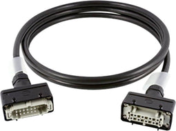 Contrik CKPE50-AHAH-M200 Multicore kabel Harting E16 Zwart