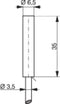 Contrinex Inductieve naderingsschakelaar 6,5 mm Vlak PNP DW-AD-603-065