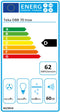 Conventionele Afzuigkap Teka DBB70 I 70 cm 380 m3/h 60 dB 195W