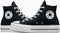 Converse Chuck Taylor All Star Lift Hi Hoge sneakers - Dames - Zwart - Maat 37