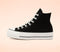 Converse Chuck Taylor All Star Lift Hi Hoge sneakers - Dames - Zwart - Maat 37