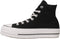 Converse Chuck Taylor All Star Lift Hi Hoge sneakers - Dames - Zwart - Maat 37