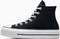 Converse Chuck Taylor All Star Lift Hi Hoge sneakers - Dames - Zwart - Maat 37
