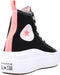 Converse Chuck Taylor All Star Move Platform dames sneaker - Zwart multi - Maat 39