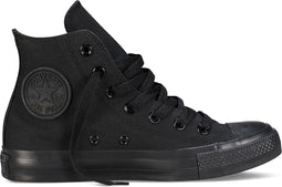 Converse Chuck Taylor All Star Sneakers Hoog Unisex - Black Monochrome - Maat 41