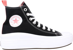 Converse - CTAS MOVE HI - Sneakers - Mannen - Zwart/Roze - Maat 40