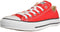 Converse - Unisex Sneakers All Star Ox Red - Rood - Maat 40