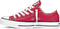 Converse - Unisex Sneakers All Star Ox Red - Rood - Maat 40