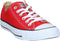 Converse - Unisex Sneakers All Star Ox Red - Rood - Maat 40