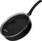 COOCK Hapjespan Inductie - 3100ml - Speciale Anti-Aanbak Coating - Ergonomische Koudgrepen - Gerecycled Aluminium - Zwart - Inclusief E-book