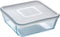 Cook & Freeze Ovenschaal Met Deksel - Set van 8 Stuks - Glas - Pyrex