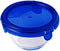 Cook & Go Ronde Schaal Met Deksel - Set van 5 Stuks - Blauw - Pyrex