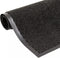 vidaXL - Droogloopmat - rechthoekig - getuft - 60x90 - cm - zwart