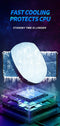CoolCold G4 - Telefoon Koeler - Phone Cooler - Sminconductor Smartphone Radiator - Zwart - RGB - Breedte 65-85mm