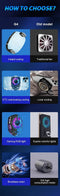 CoolCold G4 - Telefoon Koeler - Phone Cooler - Sminconductor Smartphone Radiator - Zwart - RGB - Breedte 65-85mm