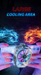 CoolCold G4 - Telefoon Koeler - Phone Cooler - Sminconductor Smartphone Radiator - Zwart - RGB - Breedte 65-85mm