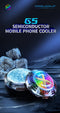 CoolCold G5 - Telefoon Koeler - Phone Cooler - Sminconductor Smartphone Radiator - Zwart - RGB - Breedte vanaf 65mm