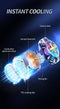 CoolCold G5 - Telefoon Koeler - Phone Cooler - Sminconductor Smartphone Radiator - Zwart - RGB - Breedte vanaf 65mm