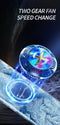 CoolCold G5 - Telefoon Koeler - Phone Cooler - Sminconductor Smartphone Radiator - Zwart - RGB - Breedte vanaf 65mm