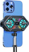 CoolCold G6 - Telefoon Koeler - Phone Cooler - Sminconductor Smartphone Radiator - Zwart - RGB - Breedte 72-95mm
