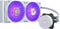 Cooler Master MasterLiquid ML240L V2 RGB White Edition waterkoeler - 2 x 120 mm RGB fans, 240 mm radiator, Intel: LGA1700 / 1200 / 115X / 2066 /2011-3 AMD: AM5 / AM4 / AM3(+) / AM2(+)