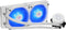 Cooler Master MasterLiquid ML240L V2 RGB White Edition waterkoeler - 2 x 120 mm RGB fans, 240 mm radiator, Intel: LGA1700 / 1200 / 115X / 2066 /2011-3 AMD: AM5 / AM4 / AM3(+) / AM2(+)