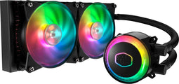 Cooler Master MASTERLIQUID ML240R RGB Processor Alles-in-één vloeistofkoeler Zwart