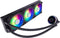 Cooler Master MasterLiquid PL360 Flux AIO waterkoeler - 3 x 120 mm ARGB fans, 360 mm radiator, Intel: 1700 / 1200 / 2066 / 115X / 2011-3 AMD: AM5 / AM4 / AM3(+) / AM2(+) / TR4