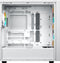 CoolerMaster MasterBox 600 White - Towermodel - ATX, EATX, ITX, micro ATX - geen voeding (ATX) - 2x USB-A - 1x USB-C - wit