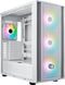 CoolerMaster MasterBox 600 White - Towermodel - ATX, EATX, ITX, micro ATX - geen voeding (ATX) - 2x USB-A - 1x USB-C - wit