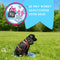 CoolPets Tropical Premium Koelmat Hond - Rond - 60 cm - Anti-slip en Non-flow Coolgel - Bloemen print